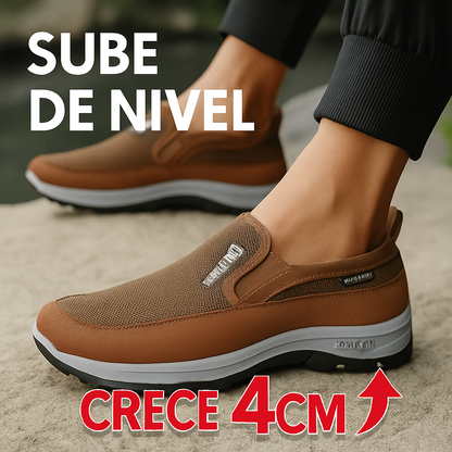 Confort™ - Evolution - Mocasines para aumentar la altura (4cm)